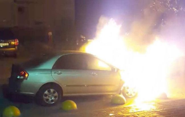 В Броварах подожгли автомобиль программы "Схемы" 2