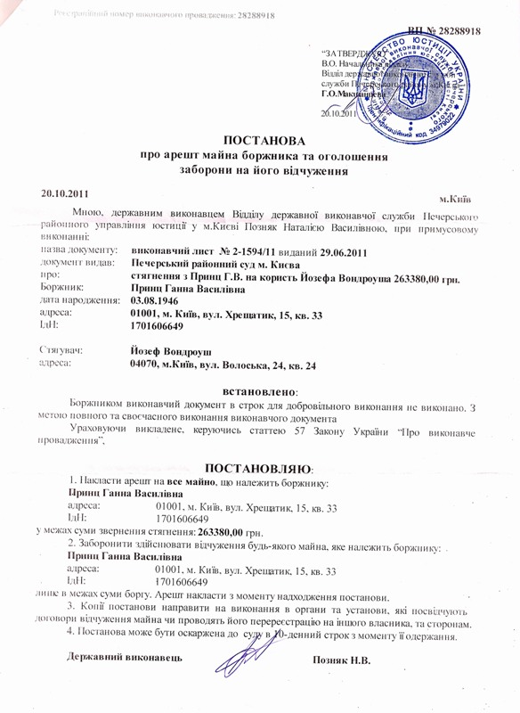 За борги Міністерства культури України арештовано квартиру-меморіал великого українського співака Бориса Гмирі 1 gmirrja