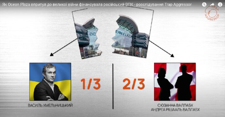 Власником київського ТРЦ Ocean Plaza під прикриттям Василя Хмельницького залишається “гаманець путіна” Аркадій Ротенберг 3 vasja ta shvejcarci