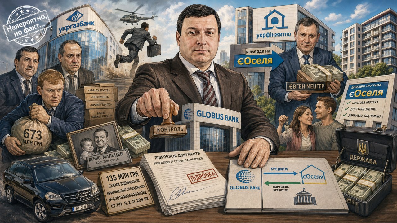 Кассир Арбузова и Курченко теперь раздает «єОселю» через «Глобус»